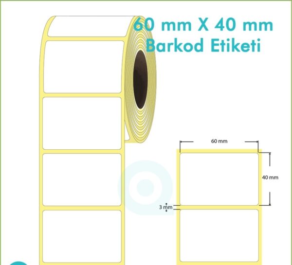 40x60 Termal Etiket